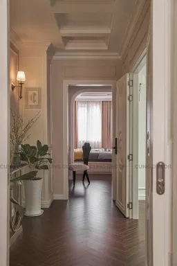 Hành lang - Nhà phố liền kề Lakeview City - Phong cách Bán cổ điển 