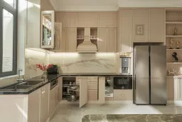 Phòng bếp - Nhà phố liền kề Lakeview City - Phong cách Bán cổ điển 