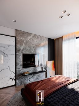 Phòng ngủ - Căn hộ duplex Feliz en Vista - Phong cách Modern 