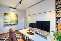 Phòng làm việc - Căn hộ Palm Heights Quận 2 - Phong cách Bohemian + Modern 