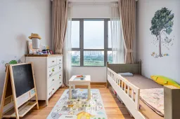 Phòng cho bé - Căn hộ Palm Heights Quận 2 - Phong cách Bohemian + Modern 