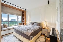 Phòng ngủ - Căn hộ Palm Heights Quận 2 - Phong cách Bohemian + Modern 