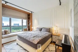 Phòng ngủ - Căn hộ Palm Heights Quận 2 - Phong cách Bohemian + Modern 
