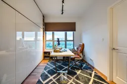 Phòng làm việc - Căn hộ Palm Heights Quận 2 - Phong cách Bohemian + Modern 