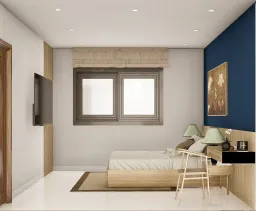 Phòng ngủ - Nhà phố khu Vinhomes Grand Park - Phong cách Modern 