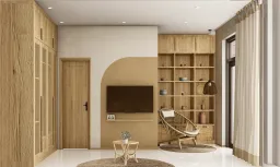 Phòng ngủ - Nhà phố khu Vinhomes Grand Park - Phong cách Modern 