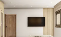 Phòng ngủ - Nhà phố khu Vinhomes Grand Park - Phong cách Modern 