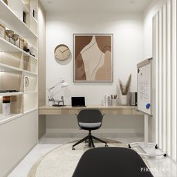 Phòng làm việc - Nhà phố Lê Trọng Tấn - Phong cách Modern 