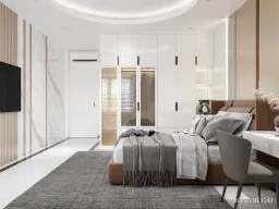 Phòng ngủ - Nhà phố Lê Trọng Tấn - Phong cách Modern 