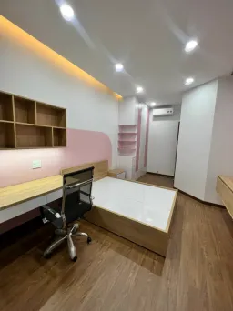 Phòng ngủ - Nhà phố 120m2 tại Bình Dương - Phong cách Modern 