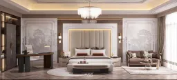 Phòng ngủ - Villa Himlam Quận 7 - Phong cách Neo Classic 