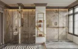 Phòng tắm - Villa Himlam Quận 7 - Phong cách Neo Classic 