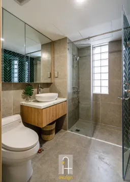 Phòng tắm - Căn hộ Cantavil - Phong cách Modern 