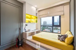 Phòng ngủ - Căn hộ D'Edge Thảo Điền - Phong cách Neo Classic 