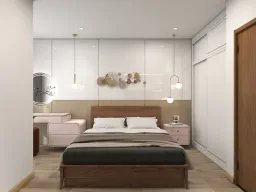 Phòng ngủ - Căn hộ M-One Quận 7 - Phong cách Modern 