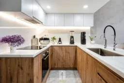 Phòng bếp - Căn hộ chung cư Gia Hòa Quận 9 - Phong cách Modern 