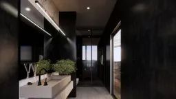 Phòng tắm - Căn hộ Hồ Tràm BRVT - Phong cách Modern 