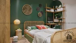 Phòng ngủ - Căn hộ Lavita Charm Thủ Đức - Phong cách Tropical 