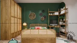 Phòng ngủ - Căn hộ Lavita Charm Thủ Đức - Phong cách Tropical 