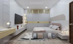 Phòng ngủ - Nhà phố 2 tầng - Phong cách Modern + Scandinavian 