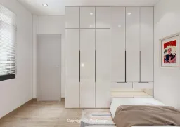 Phòng ngủ - Nhà phố Bình Tân - Phong cách Scandinavian 