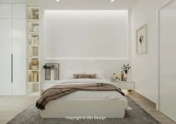 Phòng ngủ - Nhà phố Bình Tân - Phong cách Scandinavian 