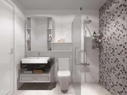 Phòng tắm - Căn hộ Xi Grand Court Quận 10 - Phong cách Modern 