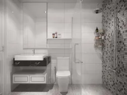 Phòng tắm - Căn hộ Xi Grand Court Quận 10 - Phong cách Modern 