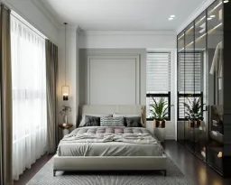 Phòng ngủ - Căn hộ Newton Residence - Phong cách Neo Classic 