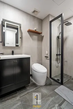 Phòng tắm - Căn hộ Riviera Point Quận 7 - Phong cách Indochine 