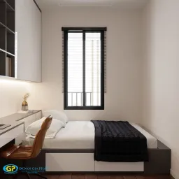 Phòng ngủ - Căn hộ Picity Quận 12 - Phong cách Modern + Minimalist 