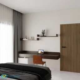 Phòng ngủ - Căn hộ chung cư tại Bình Dương - Phong cách Minimalist 