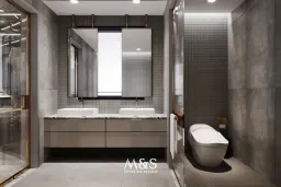 Phòng tắm - Nhà phố Nine South Nhà Bè - Phong cách Modern 