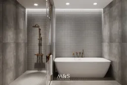 Phòng tắm - Nhà phố Nine South Nhà Bè - Phong cách Modern 
