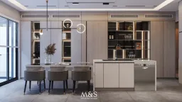 Phòng ăn - Nhà phố Nine South Nhà Bè - Phong cách Modern 