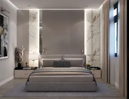 Phòng ngủ - Nhà phố An Giang - Phong cách Modern 