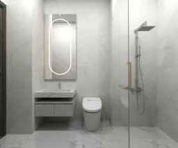 Phòng tắm - Căn hộ The Western Capital - Phong cách Modern 