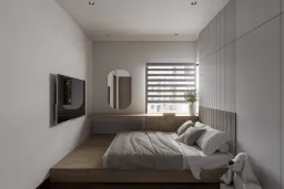 Phòng ngủ - Căn hộ Westgate Bình Chánh - Phong cách Scandinavian + Modern 