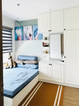 Phòng ngủ - Căn hộ chung cư Vinhomes Quận 9 - Phong cách Modern 