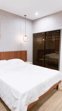 Phòng ngủ - Căn hộ Vinhomes Q9 - Phong cách Modern 