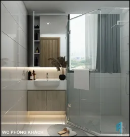 Phòng tắm - Căn hộ Eco Green Quận 7 - Phong cách Modern 