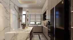 Phòng bếp - Biệt thự Long Thành - Phong cách Modern 