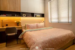Phòng ngủ - Nhà phố Bà Rịa 400m2 - Phong cách Modern 