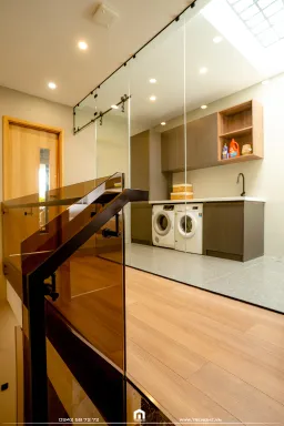 Phòng giặt - Nhà phố Bà Rịa 400m2 - Phong cách Modern 