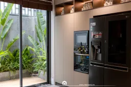 Phòng bếp - Nhà phố Bà Rịa 400m2 - Phong cách Modern 