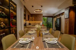 Phòng ăn - Nhà phố Bà Rịa 400m2 - Phong cách Modern 