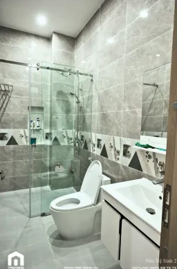 Phòng tắm - Biệt thự Hòa Long 302m2 - Phong cách Modern 