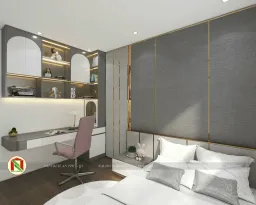 Phòng ngủ - Căn hộ Imperia An Phú - Phong cách Modern 