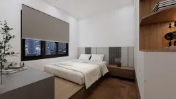 Phòng ngủ - Căn hộ chung cư Quân Đội Gò Vấp - Phong cách Modern 