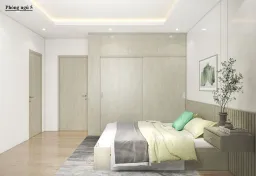 Phòng ngủ - Concept Nhà phố Vĩnh Viễn Quận 10 - Phong cách Modern 